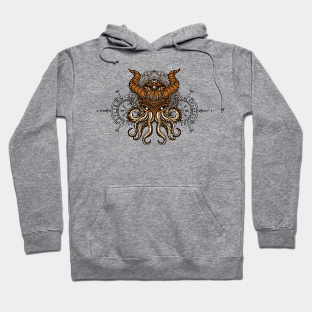 Viking Octopus Hoodie by Venus Complete